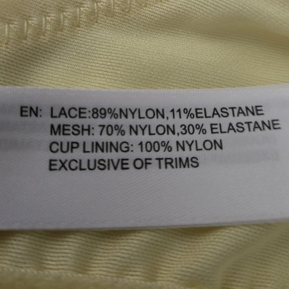 [5X$20] Bralette Lace Full Cover / Size L / NWT - Picture 8 of 11